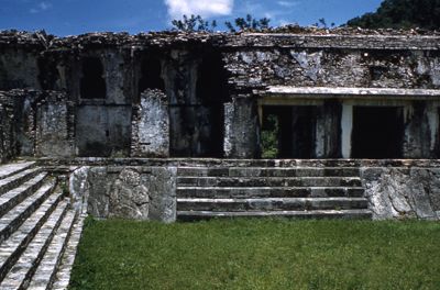 Palenque, "The Palace-East Patio"