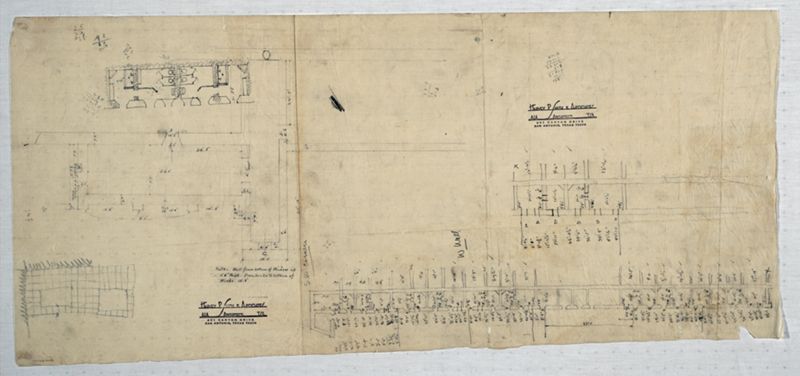 Mission San José y San Miguel de Aguayo: restoration, preliminary measured drawing