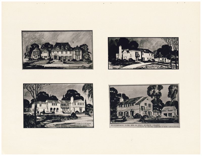 Residences of Everett S. Owens, Alex Weisberg, Wilson Schoellkopf, and Bryan Crane (Dallas, Tex.)