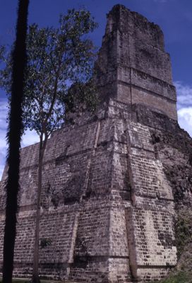 Tikal, "Temple II rear"